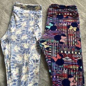 LulaRoe Disney Leggings / Tall & Curvy